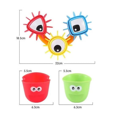 Bath Gears - Educational Water Play Shapes for Kids