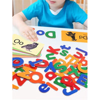 Educational Magnetic English Word Spelling Cards Set / KL1917