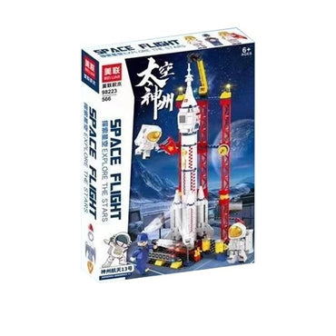 Rocket City Series: Space Aviation Building Blocks Toy