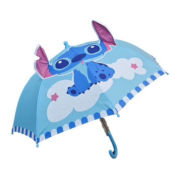 (Net) Stitch Kids WindProof Umbrella