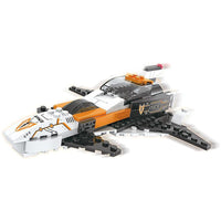 3-in-1 Spaceship Educational Construction Building Block Toy for Kids