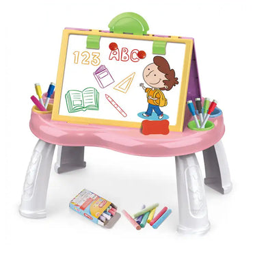 Early Education Magnetic Drawing Table - Learning Desk for Kids