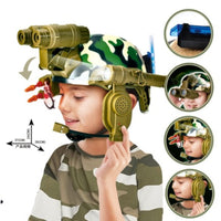 Kids Tactical Multifunctional Helmet Set
