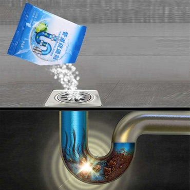 50g Sewer Pipe Dredging Agent, Bathroom Kitchen Toilet Drain Deodorant / 063