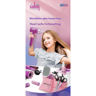 Sparkle Salon Set - Battery Operated Hair Styling Kit