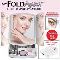 (Net) My Fold Away Vanity Mirror with Makeup Storage / 102284 / KR-069 / 51576