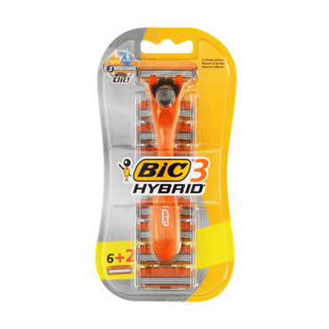 (NET) Bic 3-Hybrid Blister 6+2/MEA