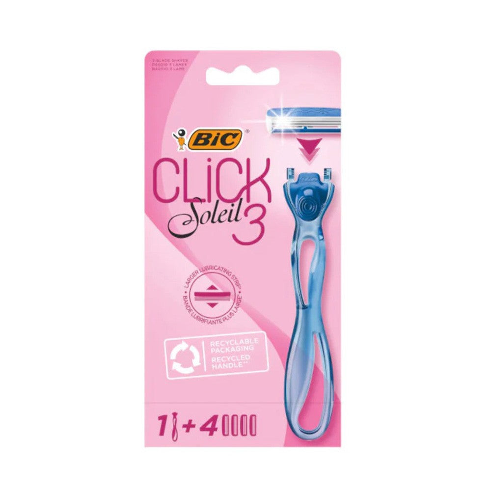 (NET) BIC Soleil click 3 blister of 4