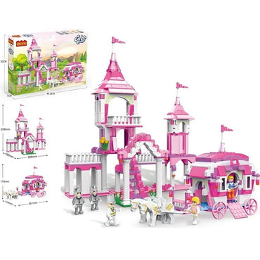 (Net) Cogo Girl Castle Building Set - A Magical Fairytale Adventure!