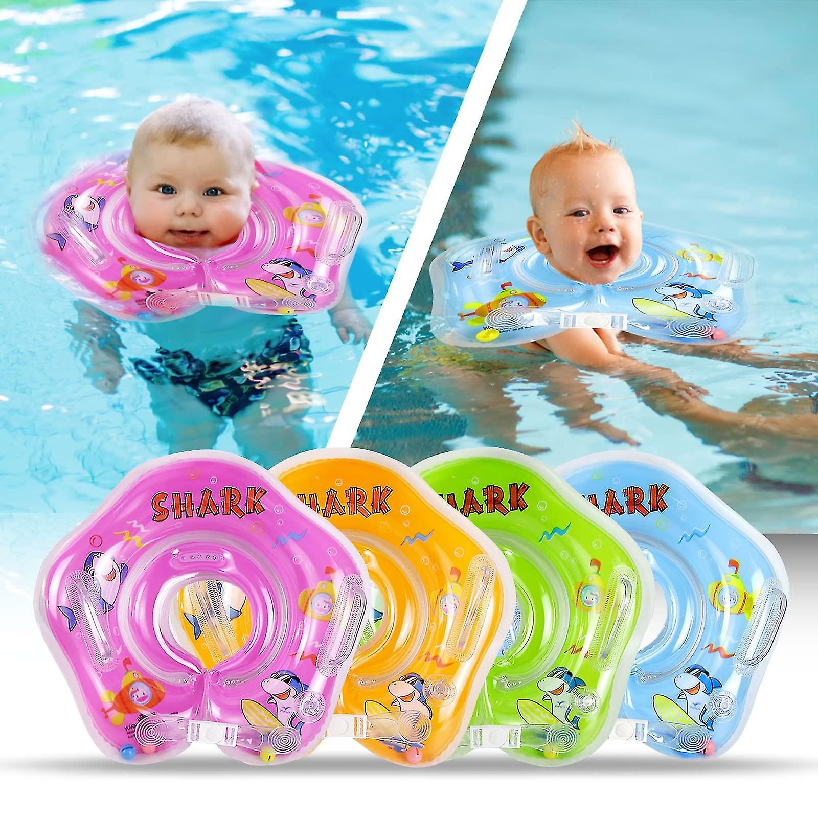 InprotedBaby Neck Float Ring Inflatable Baby Neck Swim Ring