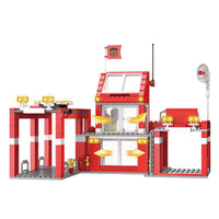 (Net) Fire Fighter and Rescue Truck Building Set - 3616 Pieces of Exciting Creative Play