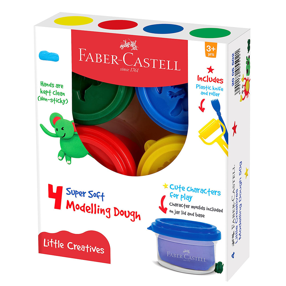 (NET) Faber Castell  Little Creatives Modelling Dough 50g