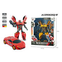 Robot Warrior Transformers Style With Car