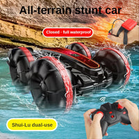 2.4GHz Double Side Racing RC Car - 360° Rotation & Water Road Mode