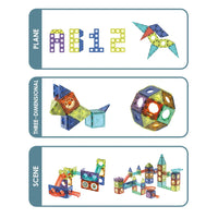 Tempo Toys 40 PCS LED Light Magnetic Building Blocks - Educational STEM Toy Set