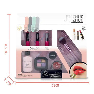 Girls' Fashion Cosmetic Set - Pretend Play Makeup Toy