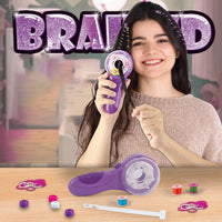 Electric Hair Braider Kit - Fashion Salon Pretend Play Toy
