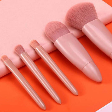 (NET) 5pcs Makeup Brush Set Middle Size