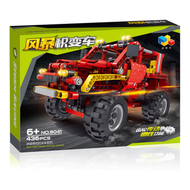 Storm Racing Car Building Block Toy