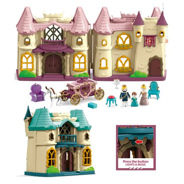 Princess Carriage Toy Set with Horse - Magical Play for Girls