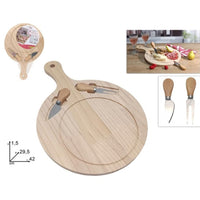 Wooden Round Cheese Board