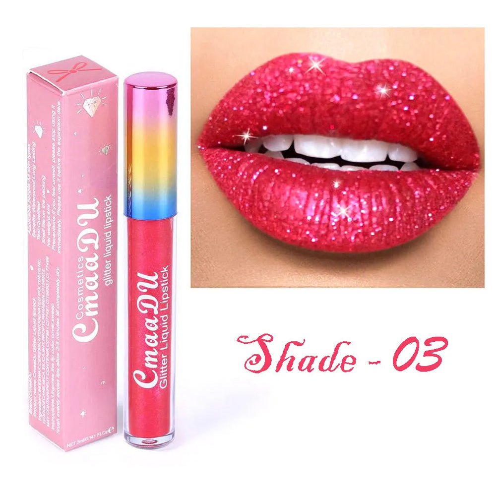 (NET) Glitter Flip Liquid Lipstick Matte Waterproof/900070