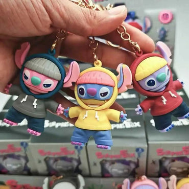 Stitch Genji Street Keychain Blind Box