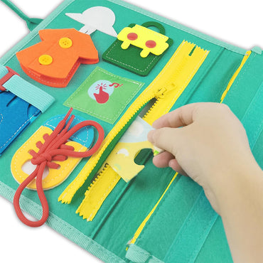 (Net) Sensory Activity Book Animal Design Busy Board