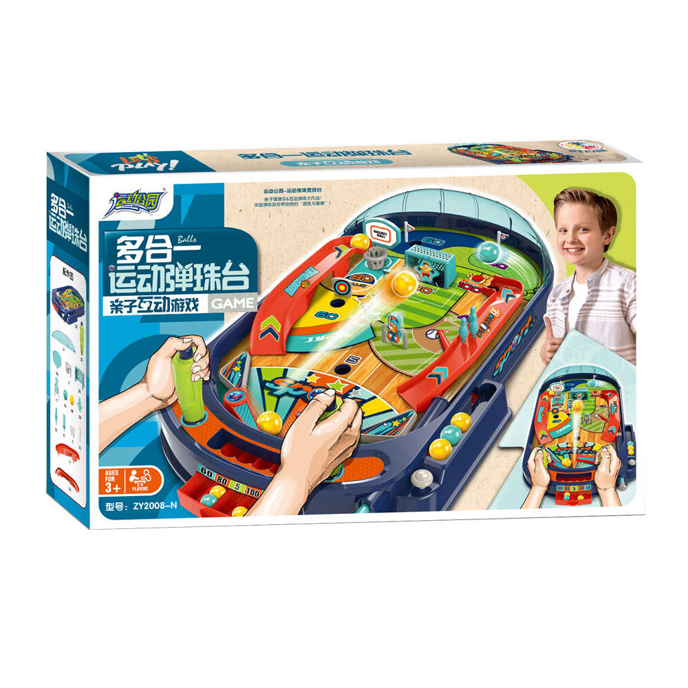 Mini Pinball Tabletop Board Game for Kids