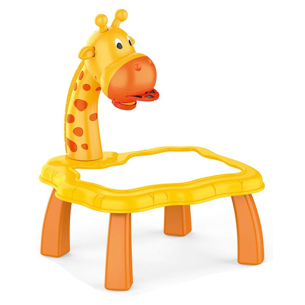 Giraffe Projector Painting Board - Art Learning Table for Kids