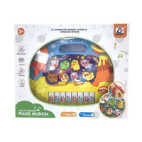 Baby Plastic Toy Piano - Intelligent Cartoon Musical Electronic Organ