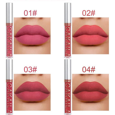 (NET)Matte Lipstick Set 6 Pcs