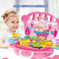 (Net) 3-in-1 Kitchen Play Set - Imaginative Kids Cooking Toy Set