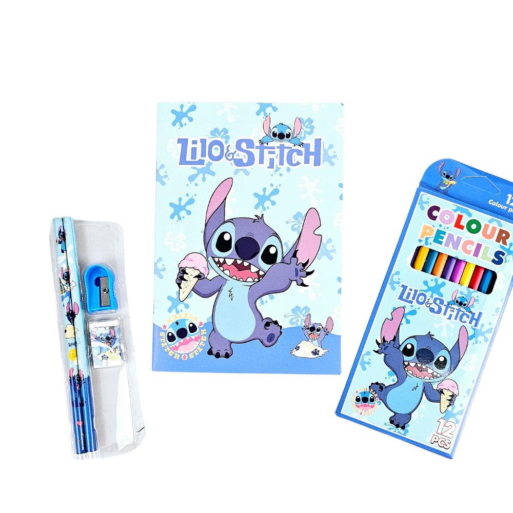 Stitch Stationery Set 5 Pcs /  9925 / 650505