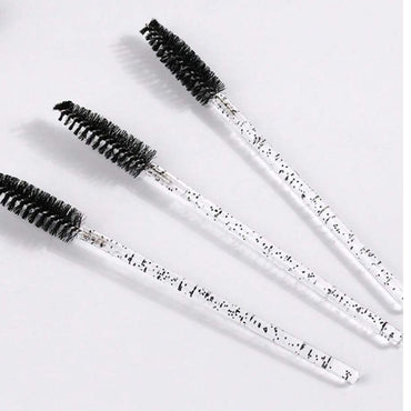 (NET) Eyelash Brush Crystal Mascara Wands 50 Pcs