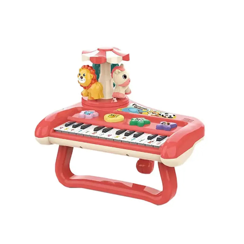 Toddler Musical Instruments - Multifunction Piano Keyboard with Cute Animals Design