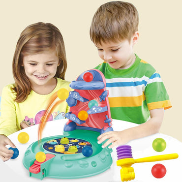 (Net) Electric DIY Beading Table Toy with Music and Light for Kids