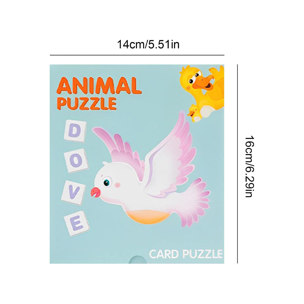 Wooden Card Puzzle for Kids | Educational Alphabet Puzzles