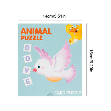 Wooden Card Puzzle for Kids | Educational Alphabet Puzzles
