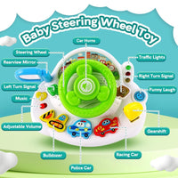 Children's Steering Toy With Light And Sound