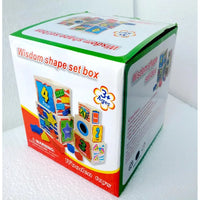 Wooden Number and Letter Learning Blocks - A Fun Path to Early Education