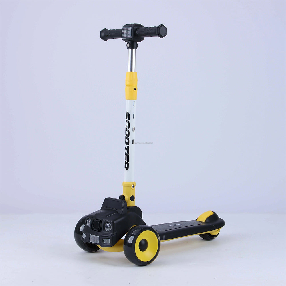 Scooty Net (Net) Scooter Safe Scooter With Non-Slip Deck For Stability Music-Infu