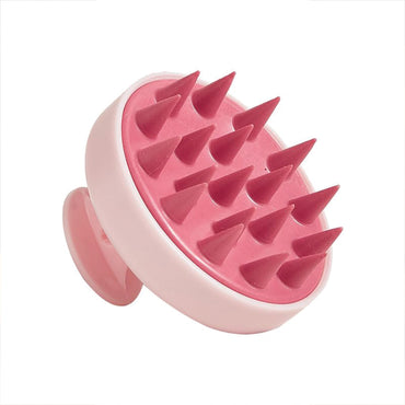 (NET) Silicone Massage Shampoo Comb Hair Cleaning Comb