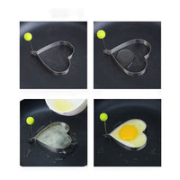 (net) Stainless steel omelette mold baking tools gifts 4 pcs