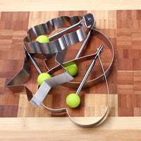 (net) Stainless steel omelette mold baking tools gifts 4 pcs