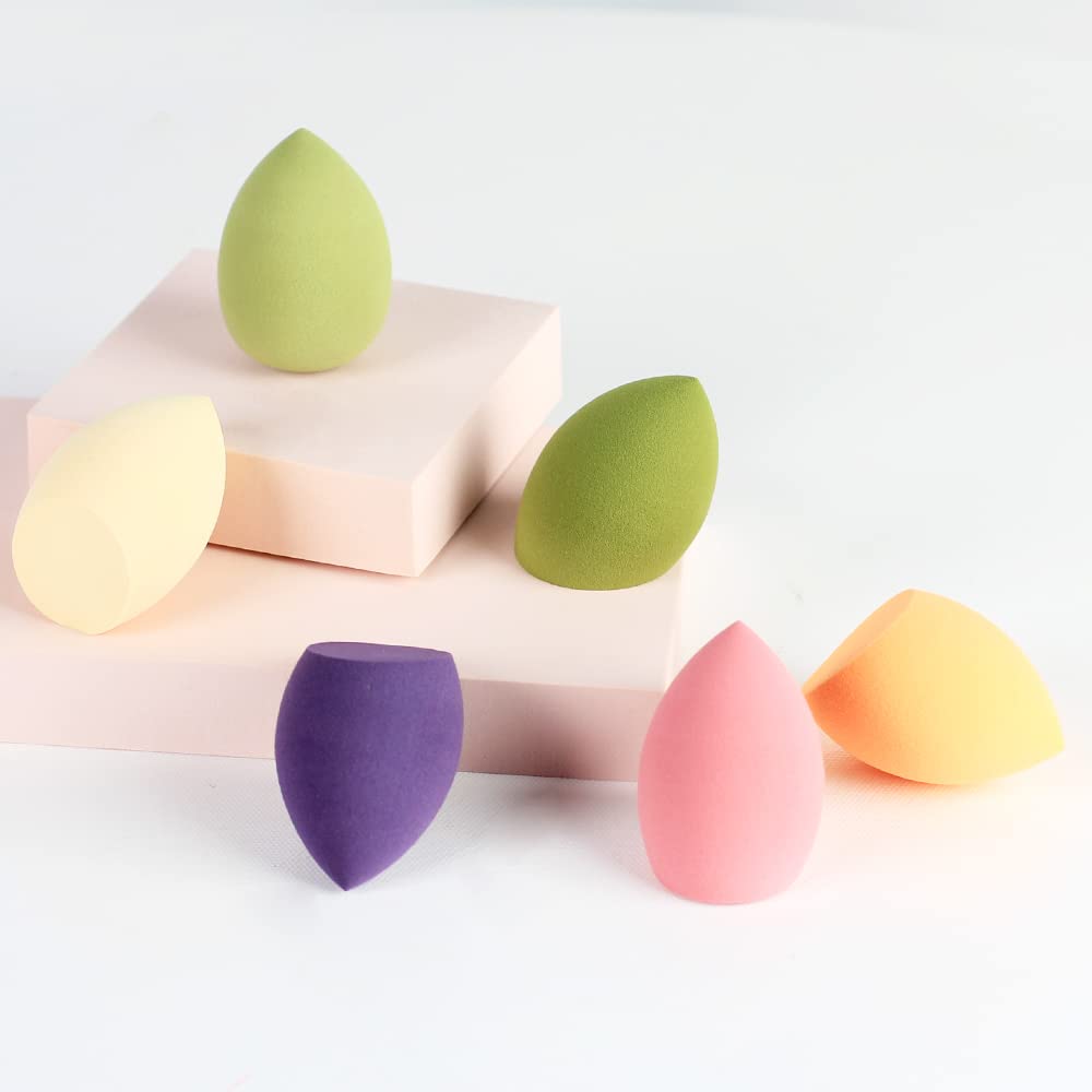 (NET) Makeup Cosmetic Puff Makeup Sponge With Storage Box Foundation Blending Sponge