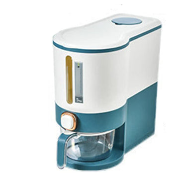 (NET) Rice Container Rice Dispenser 5kg Cereal Storage