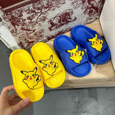 Children's Slippers Boys' Summer Cute Cartoon Pikachu