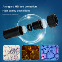 Science Microscope Suit 1200X Primary School Students Biological Microscope Toy