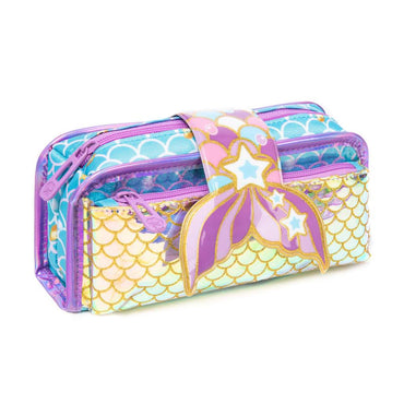 (NET) Mermaid Purple Pencil Case